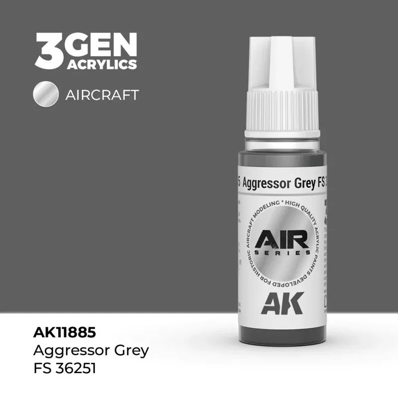 Acrylics 3rd generation Aggressor Grey FS 36251 Expressz szállítás