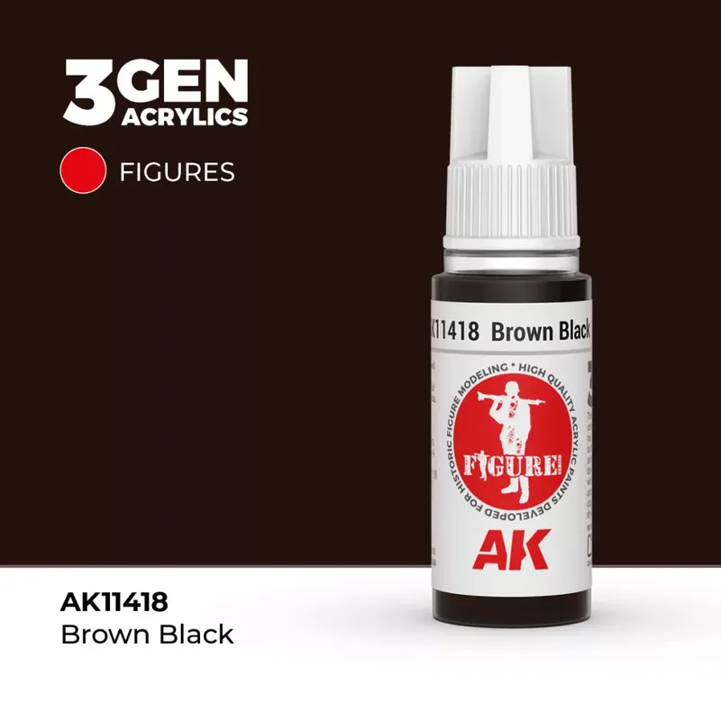 Acrylics 3rd generation Brown Black Vásárlói kedvenc