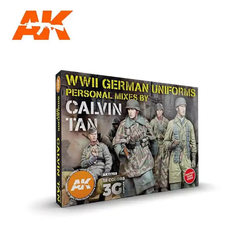 Acrylics 3rd generation Calvin Tan Signature set Azonnal elérhető