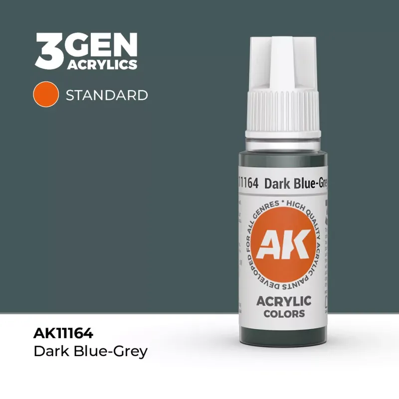 Acrylics 3rd generation Dark Blue-Grey 17ml Szuper akció