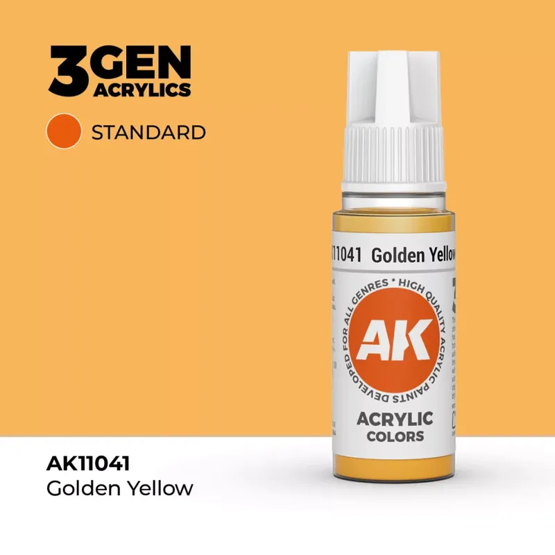 Olcsó Acrylics 3rd generation Golden Yellow 17ml