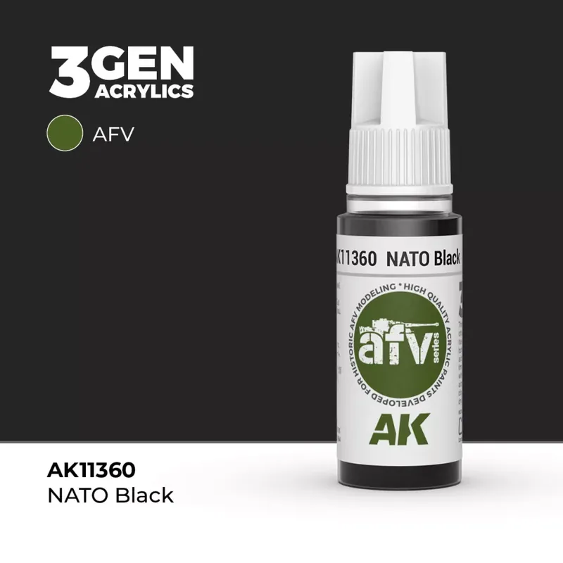 Acrylics 3rd generation NATO Black Akciós ár