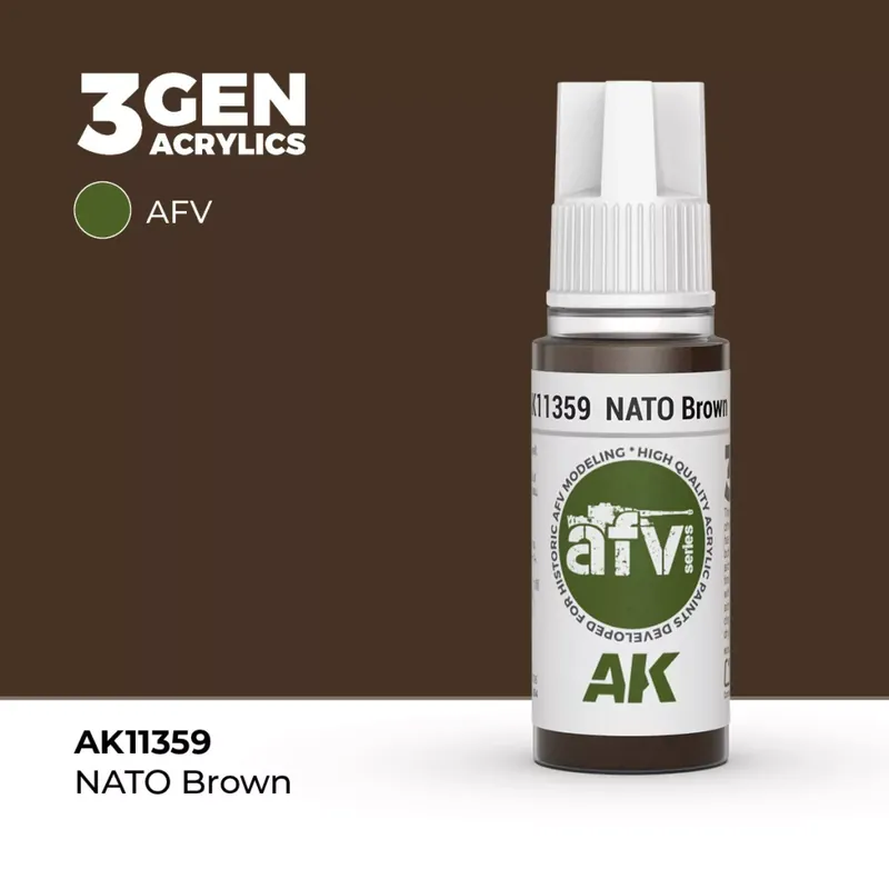 Acrylics 3rd generation NATO Brown Különleges ajánlat