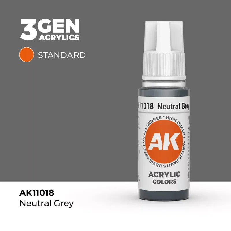 Olcsóbb Acrylics 3rd generation Neutral Grey 17ml