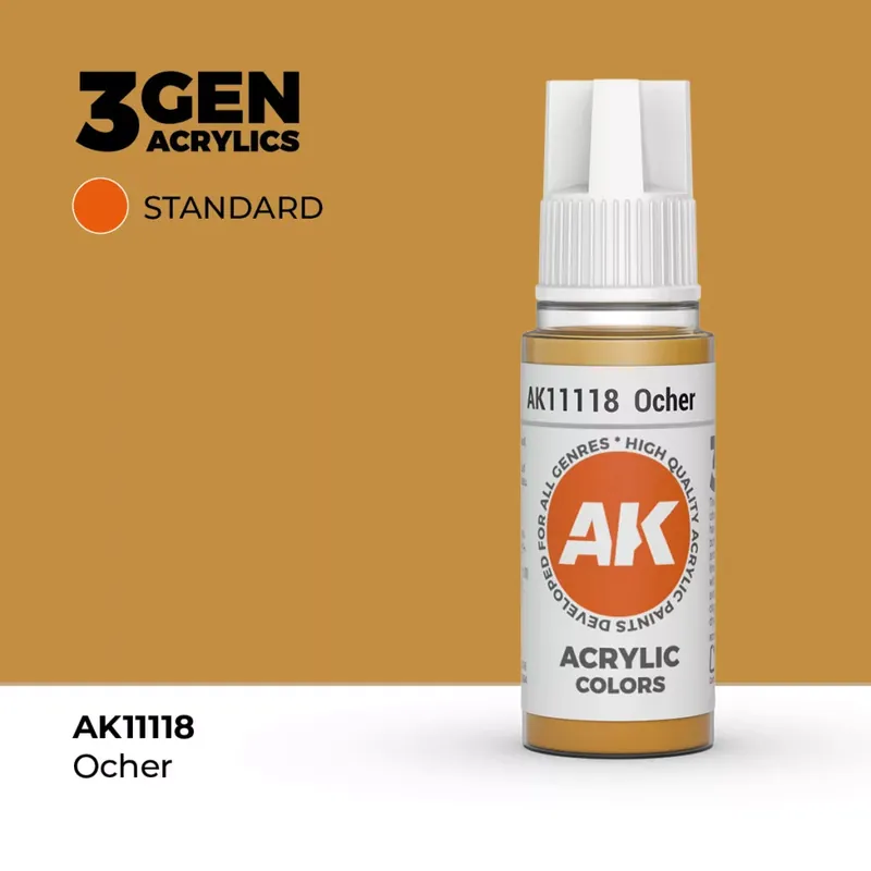 Utolsó esély Acrylics 3rd generation Ocher 17ml