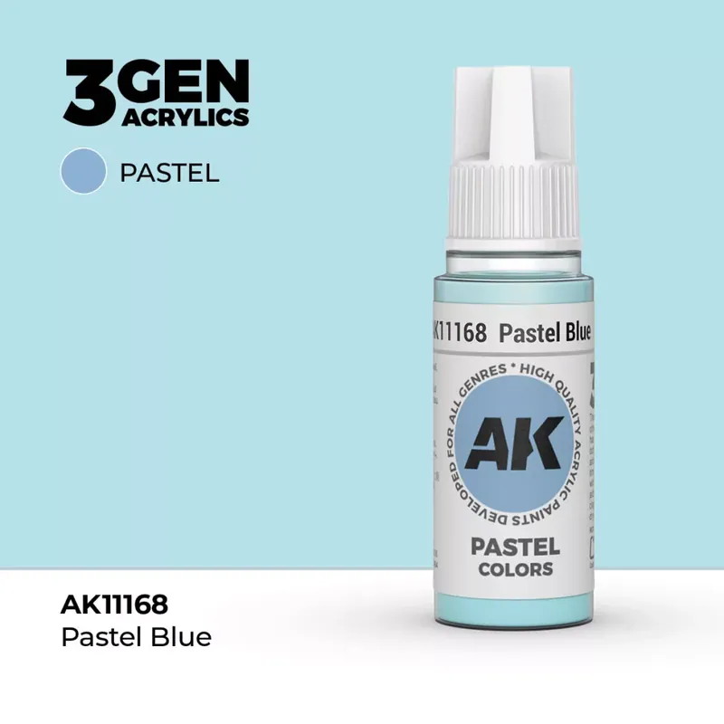 Árcsökkenés Acrylics 3rd generation Pastel Blue 17ml