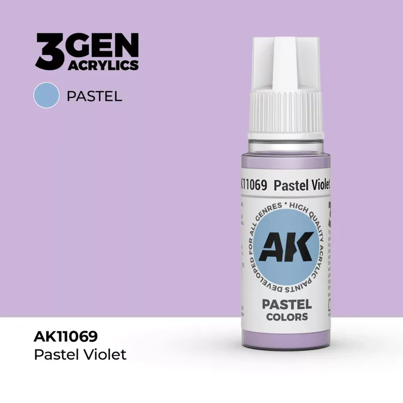 Acrylics 3rd generation Pastel Violet 17ml Legnépszerűbb
