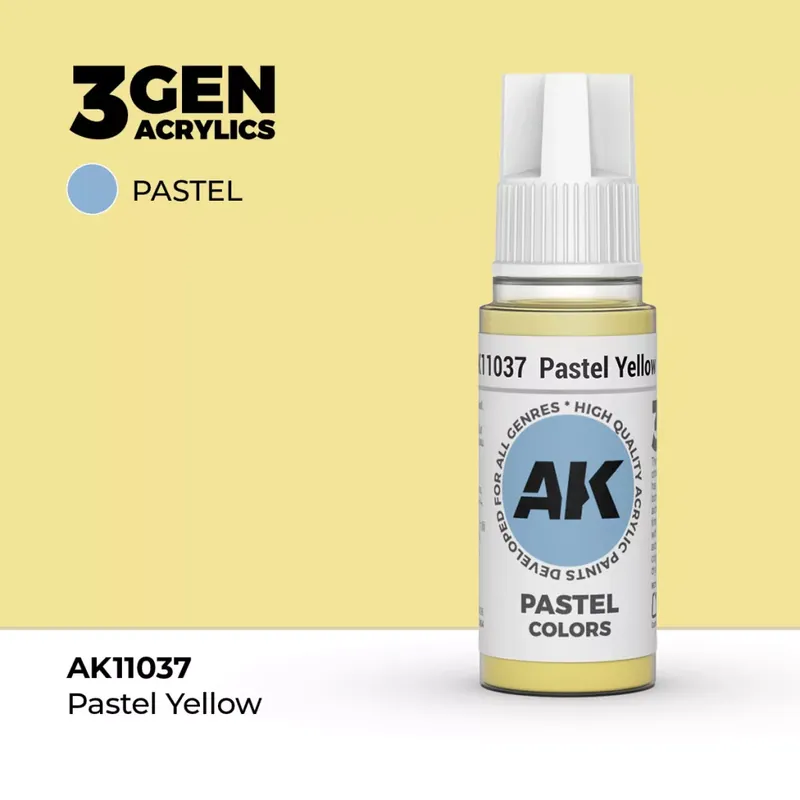 Acrylics 3rd generation Pastel Yellow 17ml Biztonságos vásárlás