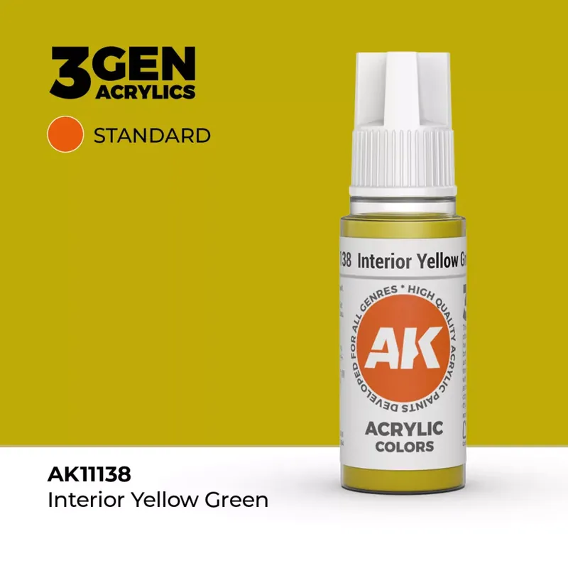 Árcsökkenés Acrylics 3rd generation Pear Green 17ml