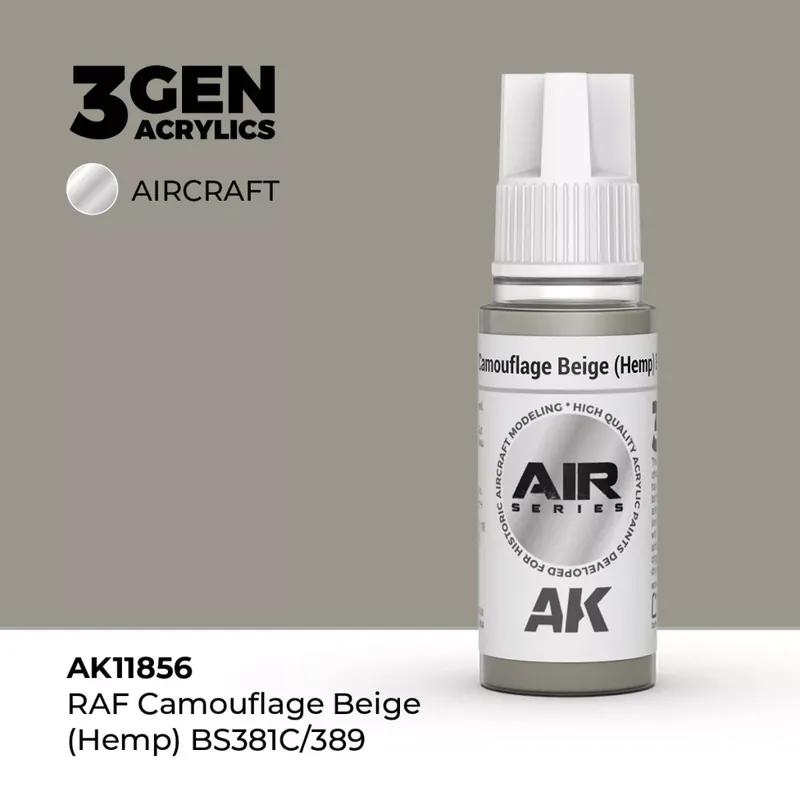 Szuper ajánlat Acrylics 3rd generation RAF Camouflage Beige (Hemp) BS381C/389