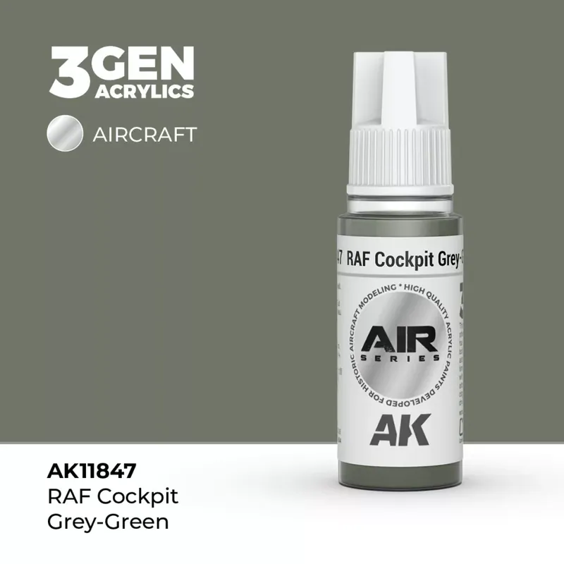 Acrylics 3rd generation RAF Cockpit Grey-Green Csak ma