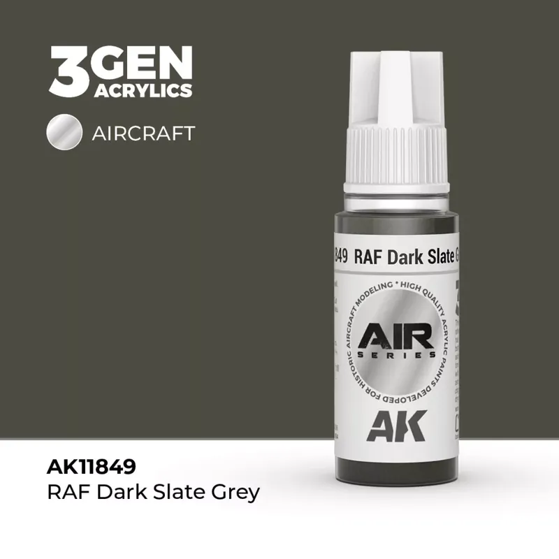 Acrylics 3rd generation RAF Dark Slate Grey Ne maradj le