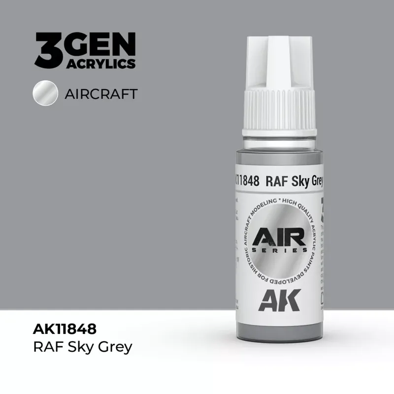 Akció Acrylics 3rd generation RAF Sky Grey