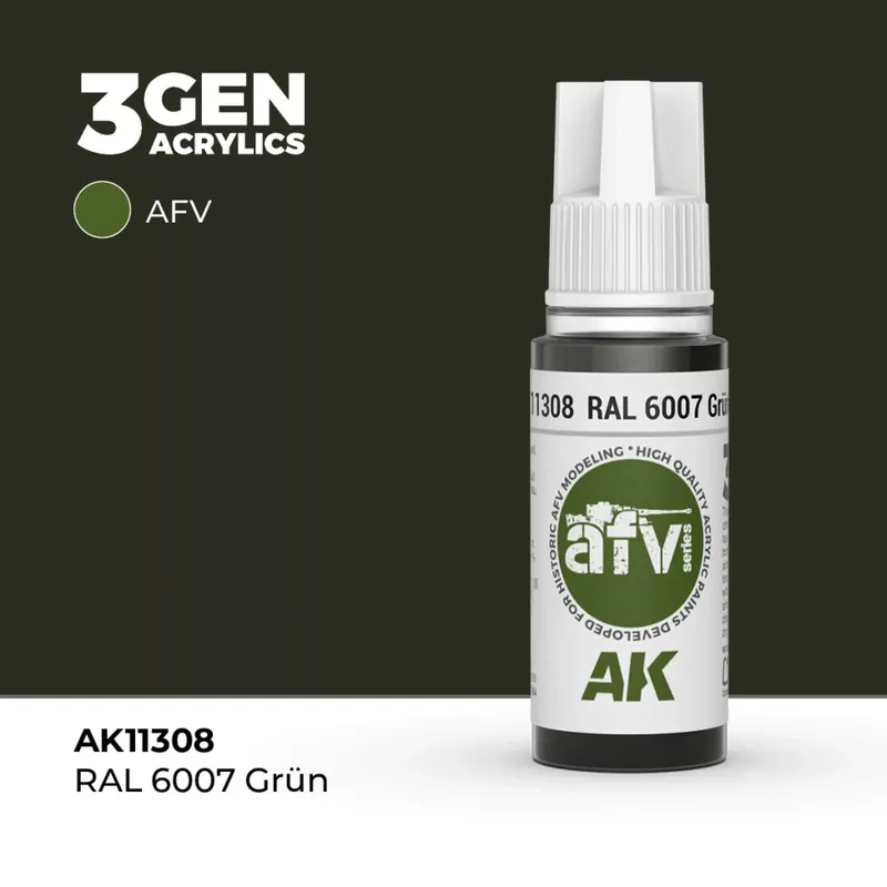 Legkelendőbb Acrylics 3rd generation RAL 6007 Grün