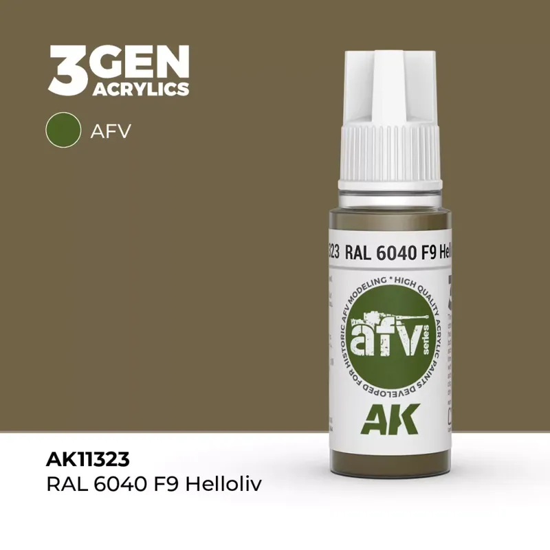 Vásárlói kedvenc Acrylics 3rd generation RAL 6040 F9 Helloliv