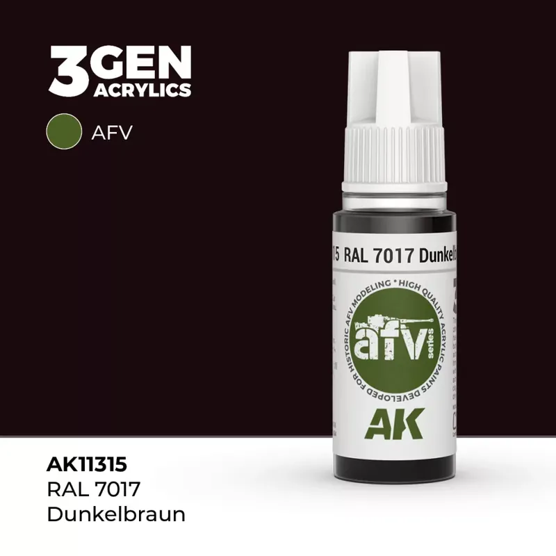 Kedvezmény Acrylics 3rd generation RAL 7017 Dunkelbraun