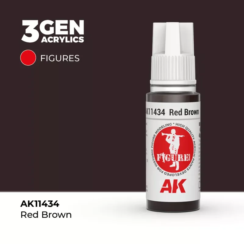 Acrylics 3rd generation Red Brown Alacsony ár