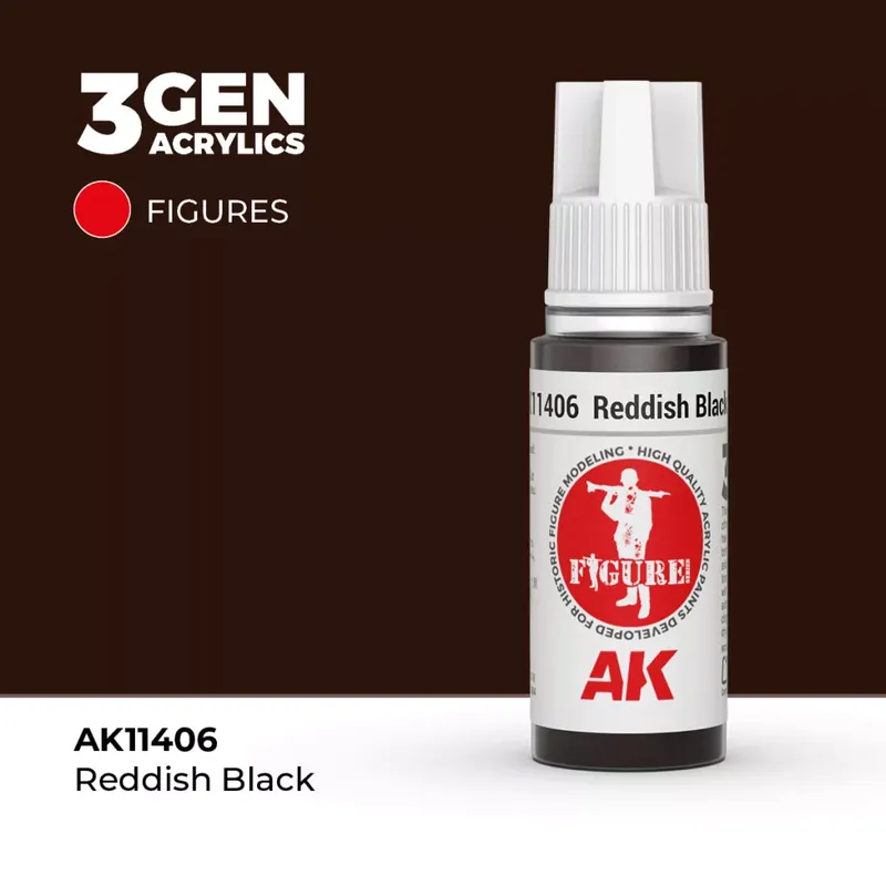 Acrylics 3rd generation Reddish Black Kedvezményes ár