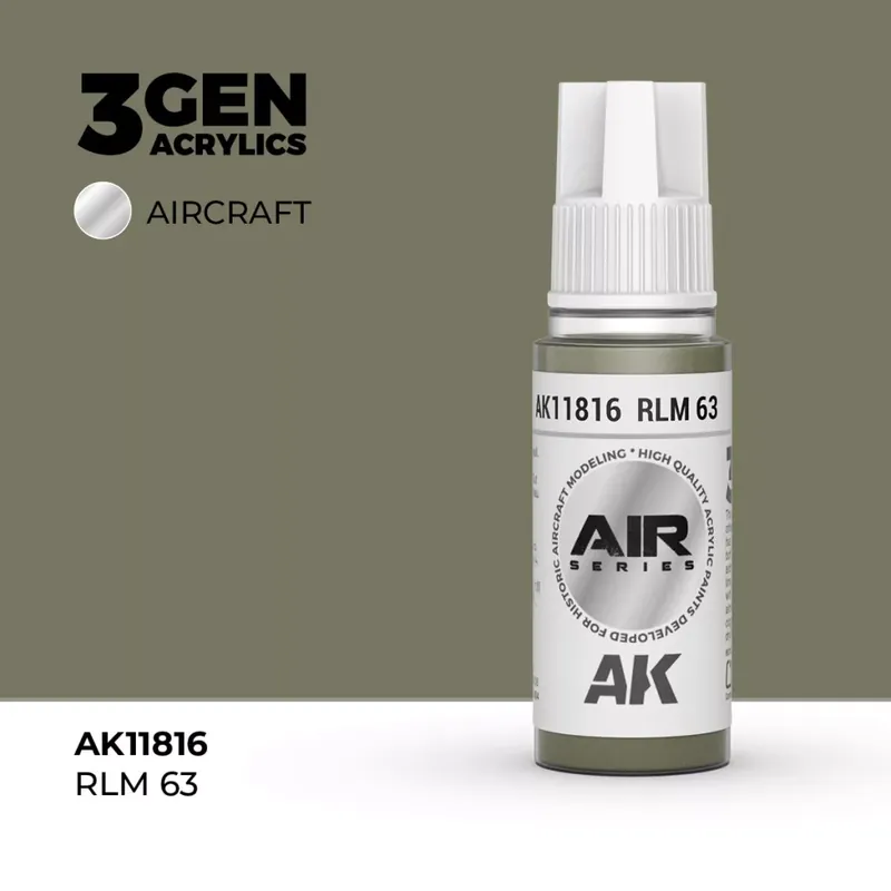 Különleges ajánlat Acrylics 3rd generation RLM 63