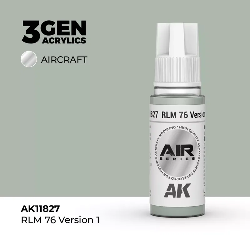 Acrylics 3rd generation RLM 76 Version 1 Outlet