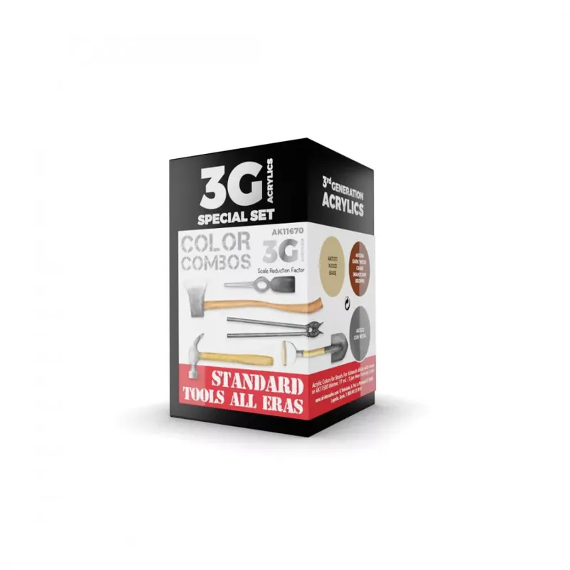 Expressz szállítás Acrylics 3rd generation Standard tools all eras combo colors