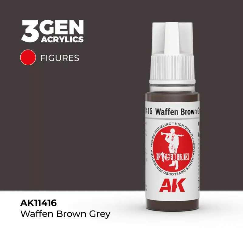 Acrylics 3rd generation Waffen Brown Grey Végkiárusítás