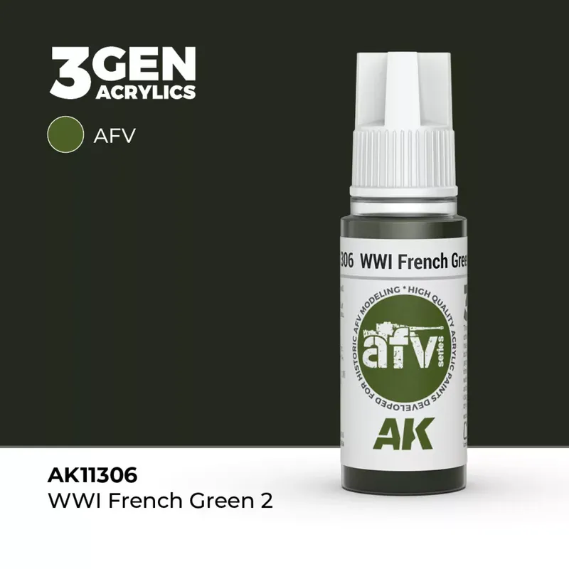 Acrylics 3rd generation WWI French Green 2 Olcsóbb