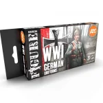 Acrylics 3rd generation WWI German uniform colors Utolsó esély