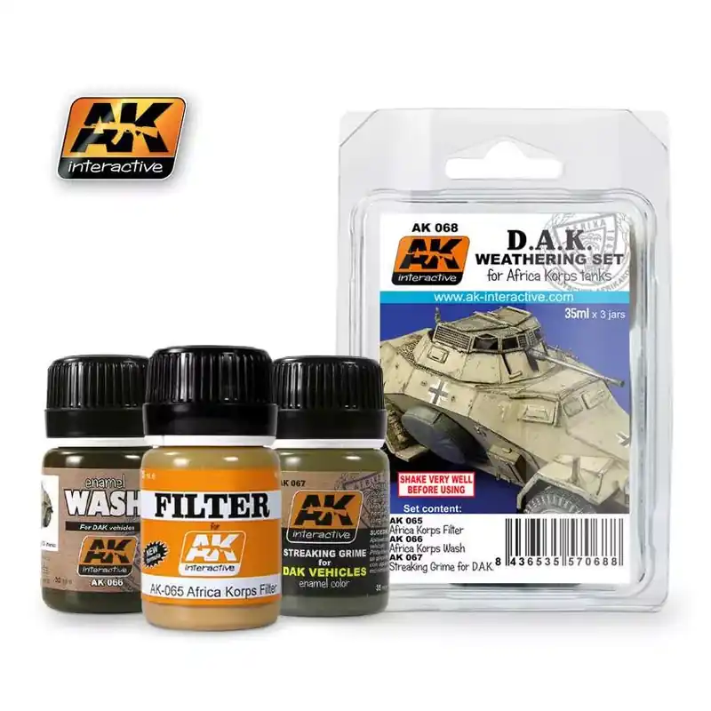 Afrika Korps Weathering Set (Afrika Korps koszoló szett) Szuper ajánlat