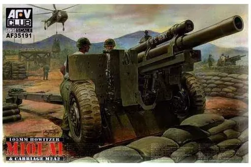 Prémium AFV-Club 1 35 105mm Howitzer M101 A1 Carriage M2 A2