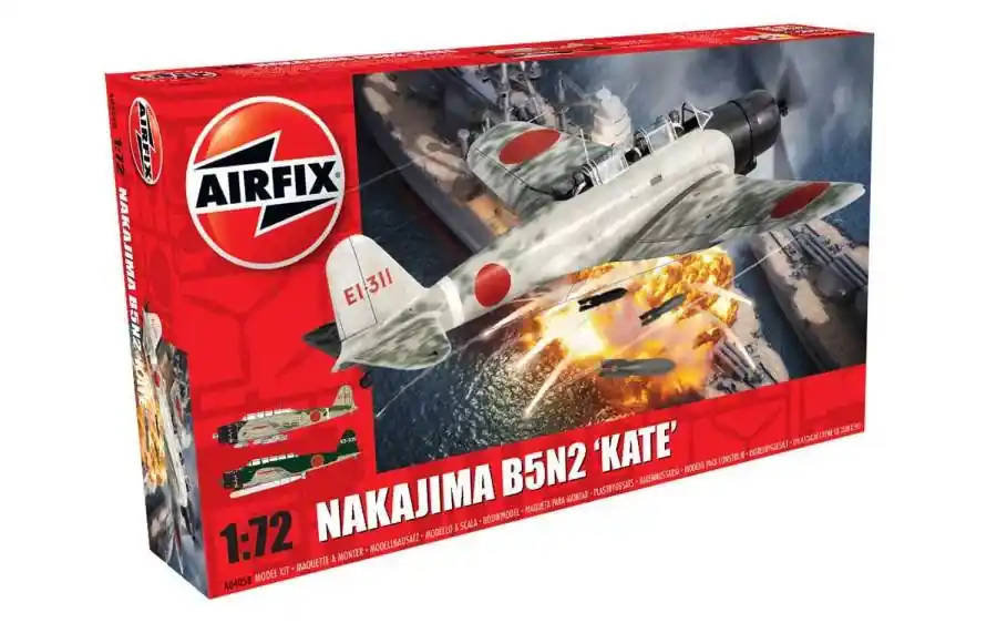 Airfix 1 72 Nakajima B5N2 ‘Kate‘ repülő makett Vásárlói kedvenc