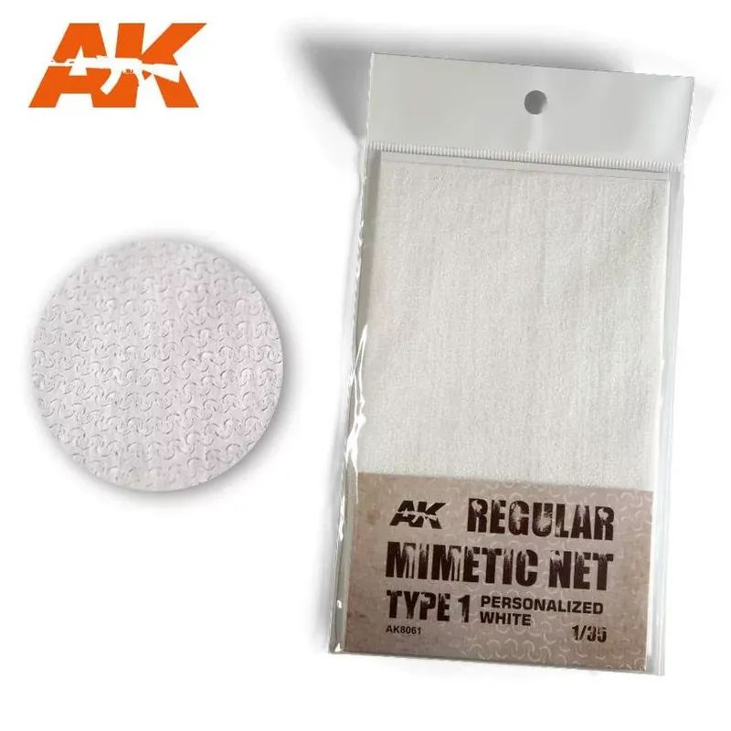 AK Interactive camouflage net personalized white type 1. Rendeld meg most
