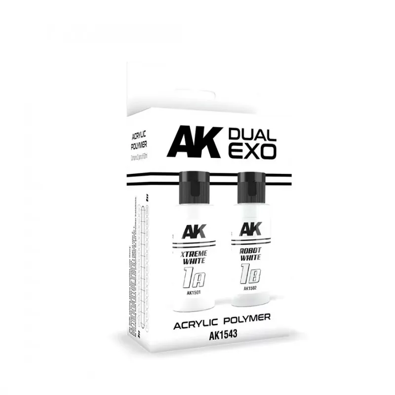 AK Interactive XTREME WHITE ROBOT WHITE DUAL EXO Set Árengedmény