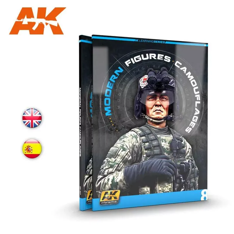 Outlet AK learning series Nº8 Modern figures camouflages