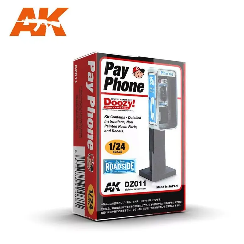 AK-Interactive - 1 24 Pay phone (telefonfülke) Csak ma