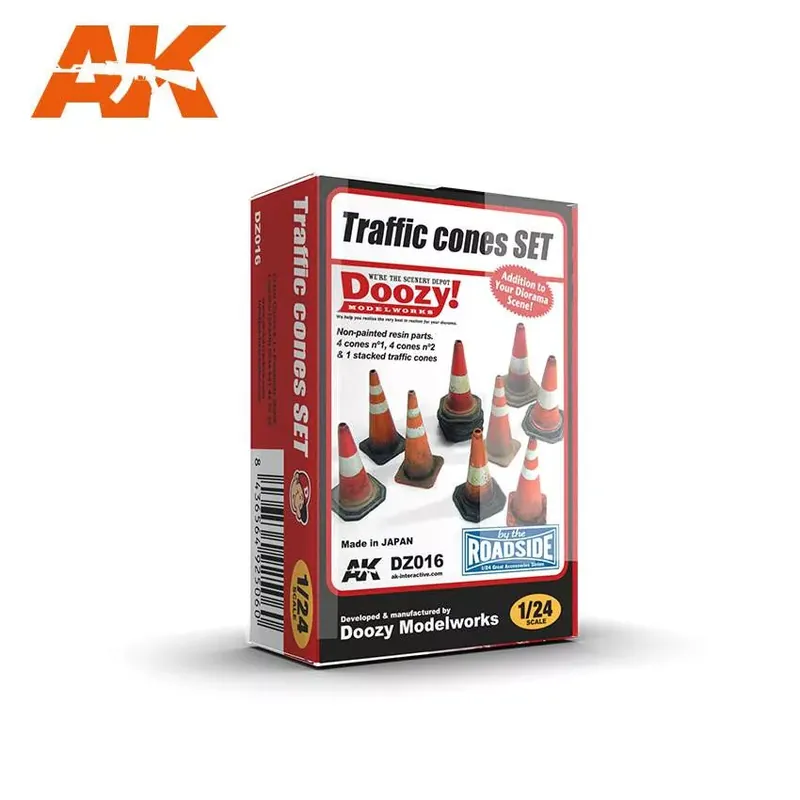 Olcsóbb AK-Interactive - 1 24 Traffic cones set
