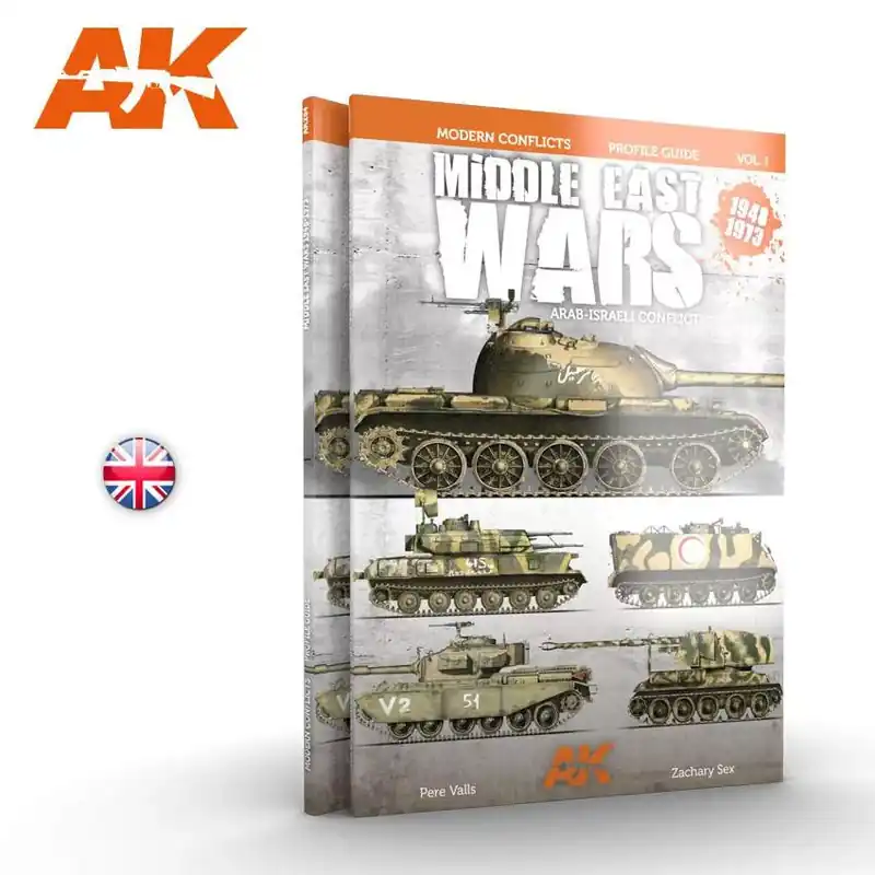AK-Interactive - Middle East Wars 1948-1973 Vol.1 profile guide Legnépszerűbb