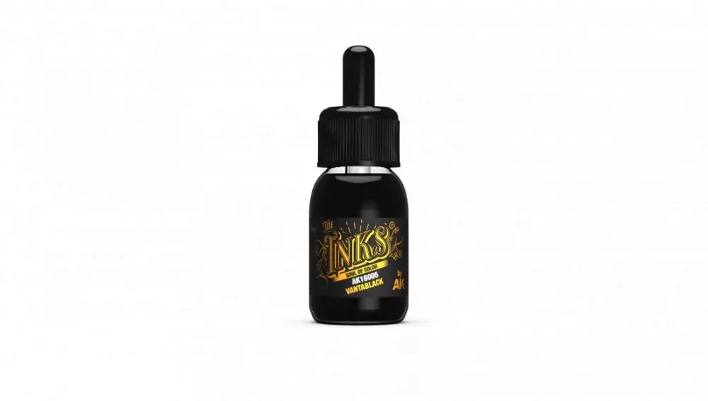 Árengedmény AK-Interactive AK16005 Vantablack The Inks 30 Ml