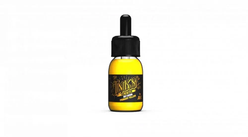 Alacsony ár AK-Interactive AK16006 Primary Yellow The Inks 30 Ml