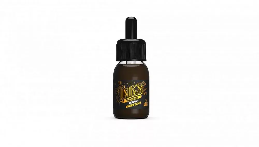 AK-Interactive AK16011 Brown Black The Inks 30 Ml Legnépszerűbb