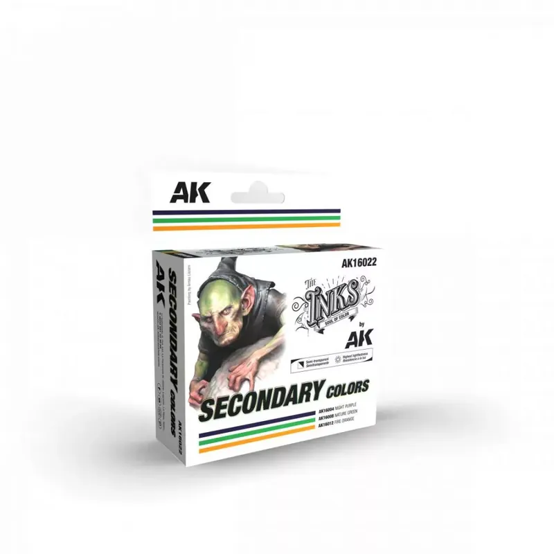 Legkelendőbb AK-Interactive AK16022 Secondary Colors Set