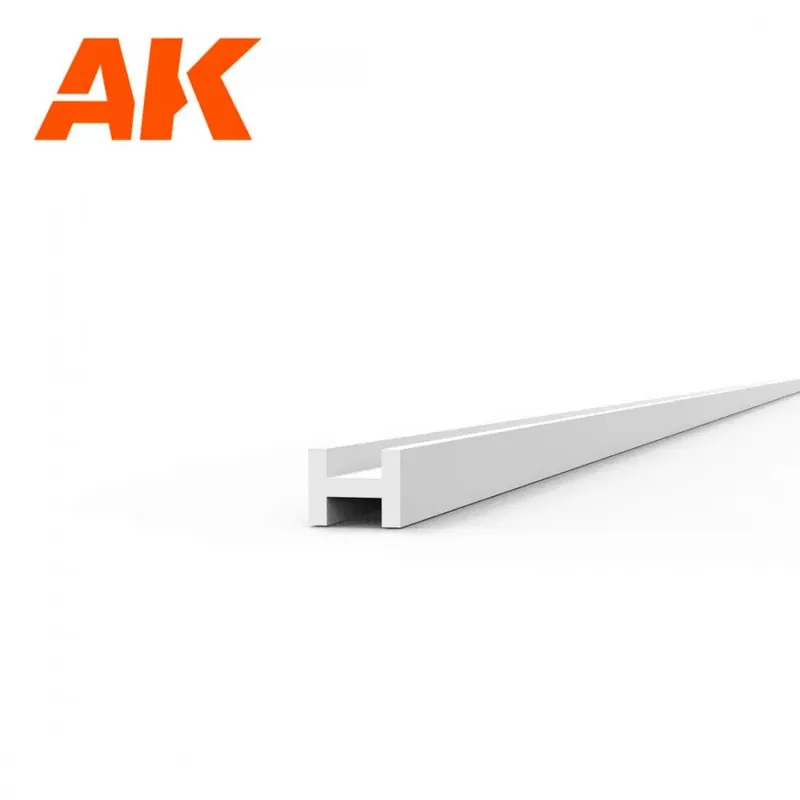 AK-Interactive AK6563 BEAMS I SHAPE 1.5 x 1.2 x 350mm x 4units Kiárusítás