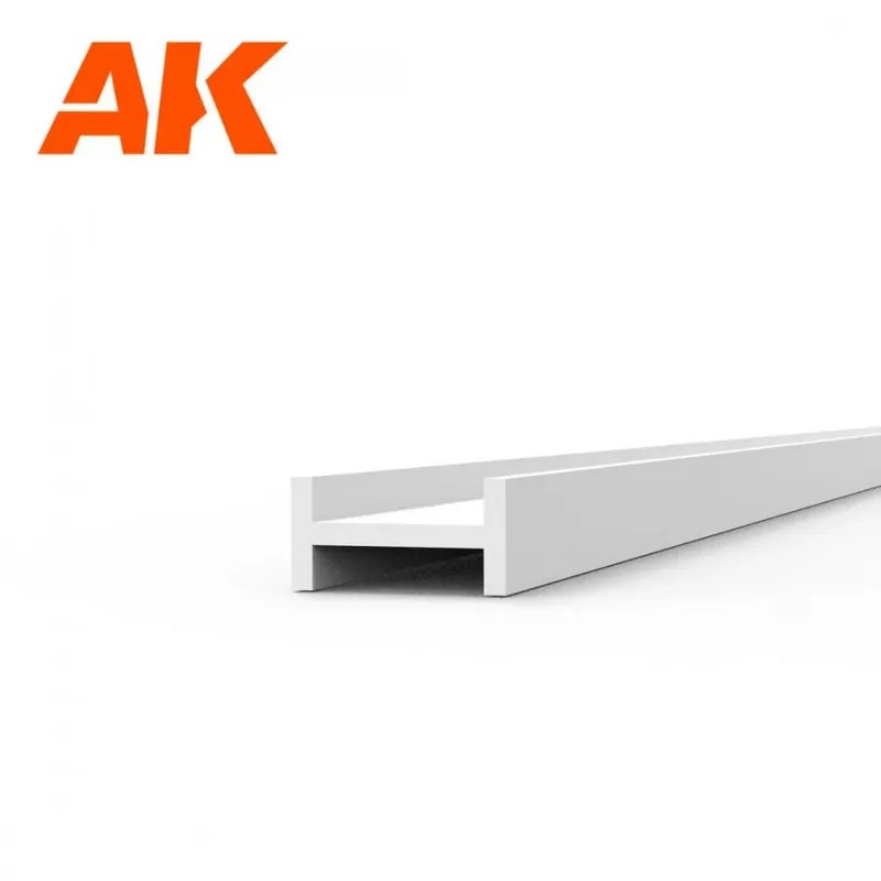 AK-Interactive AK6566 BEAMS I SHAPE 3.0 x 1.5 x 350mm x 4 units Biztonságos fizetés