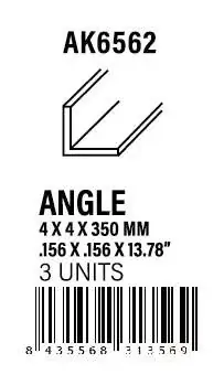 AK-Interactive Angle 3.5 x 3.5 x 350mm - STYRENE STRIP Bestseller
