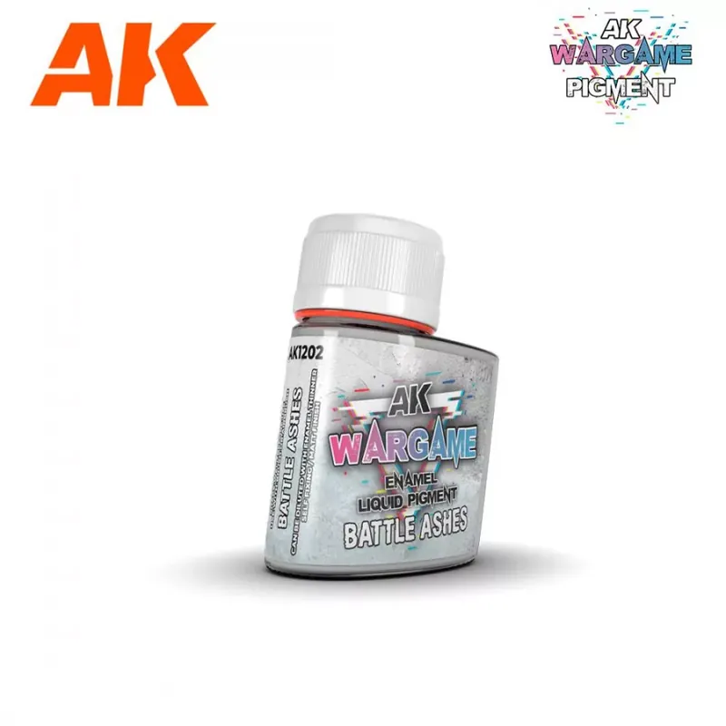 AK-Interactive enamel liquid pigment Battle Ashes Azonnali szállítás