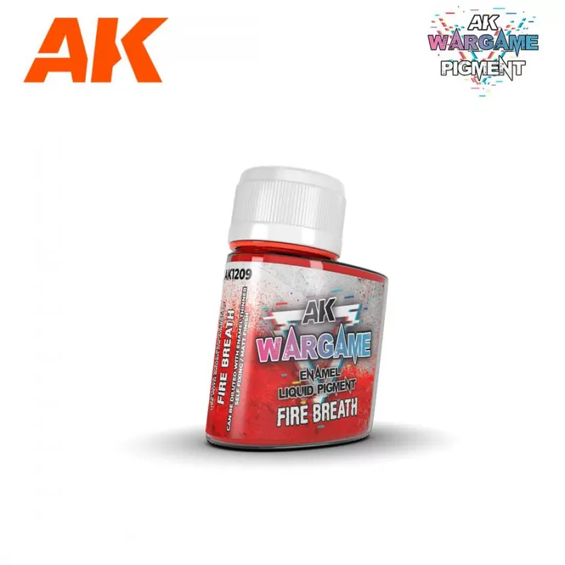 AK-Interactive enamel liquid pigment Fire Breath Gyors kiszállítás
