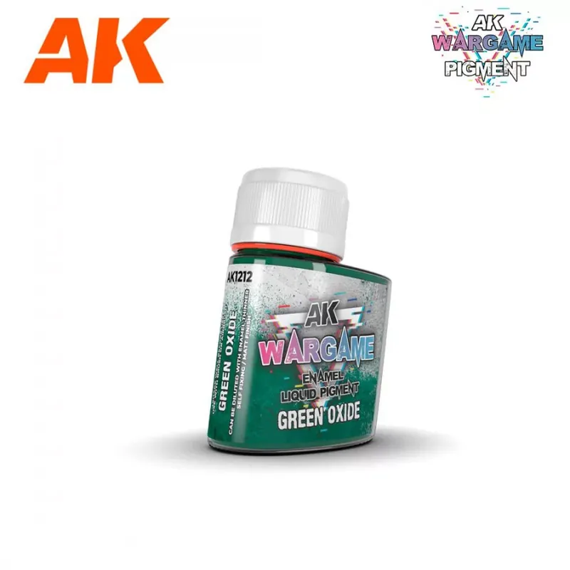 AK-Interactive enamel liquid pigment Green Oxide Csak ma
