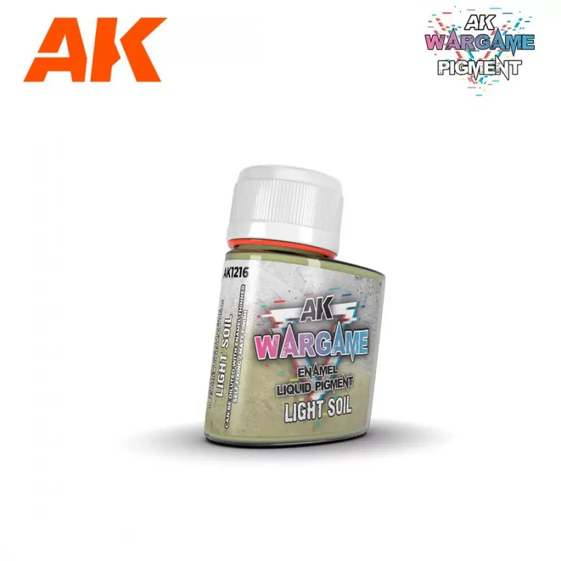 Legnépszerűbb AK-Interactive enamel liquid pigment Light Soil