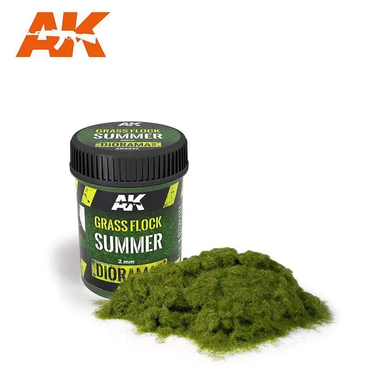 AK-Interactive Grass flock 2 mm Summer Különleges ajánlat