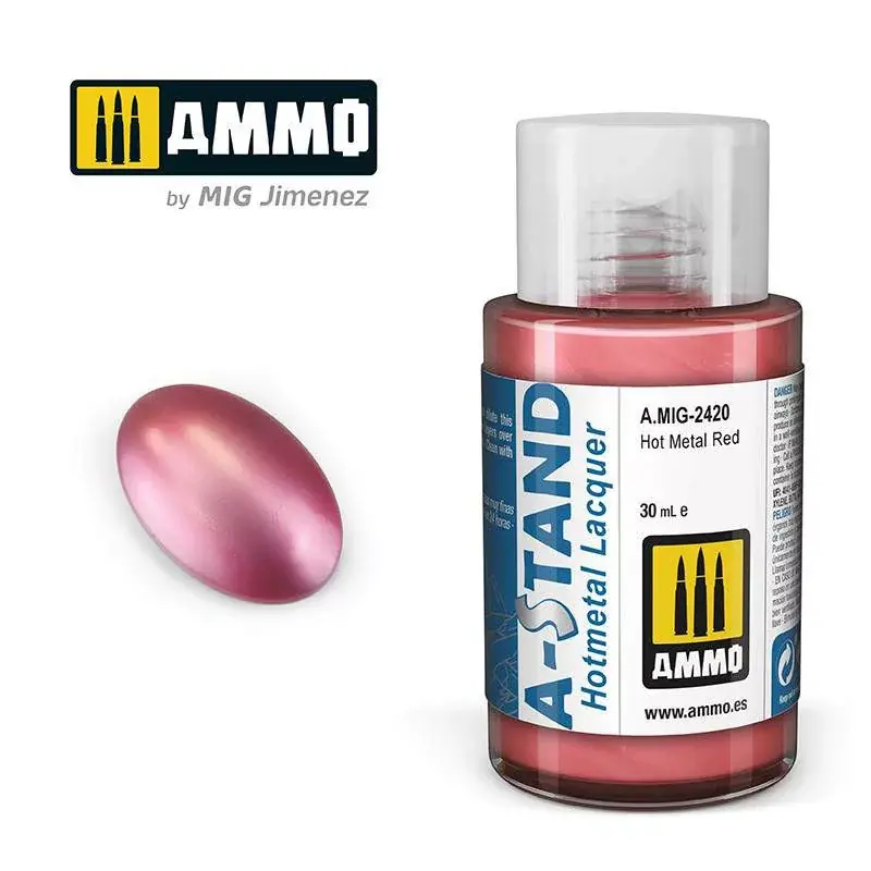 Különleges ajánlat AMMO by Mig A-STAND Hot Metal Red